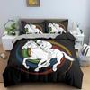 Sport Polyester Duvet Cover Set King Queen Size Bedding Set Sport Player Action on Spin Wheel Graphic Bedclothes Bedroom Decor