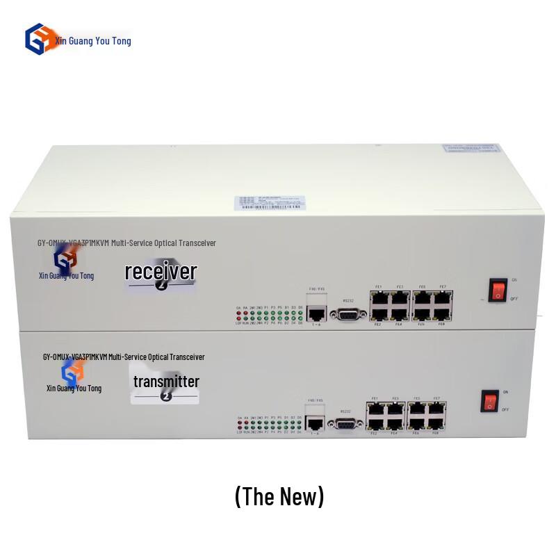 Xinguang Youtong GY-OMUX-VGA3P1M KVM Multi-Service Optical Transceiver