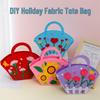 Mother's Day Bouquet Handbag DIY Sewing Kit – Fun Non-woven Fabric Gift for Kids To Make for Mom