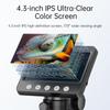 Digital Microscope 1080P 1000X Microscope USB Microscope Magnifier 4.3inch Screen for Repair Soldering Adult/Children