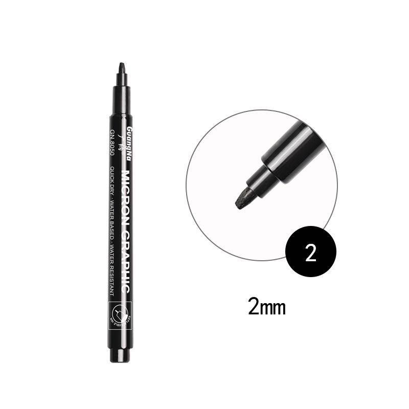 Wide 8050 Waterproof Refillable Technical Drawing Pen for Manga and Sketching