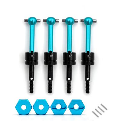 Aluminum Alloy Universal CVD Drive Shaft Dogbone Joint Replacement for  Tamiya TT01 TT02 1/10