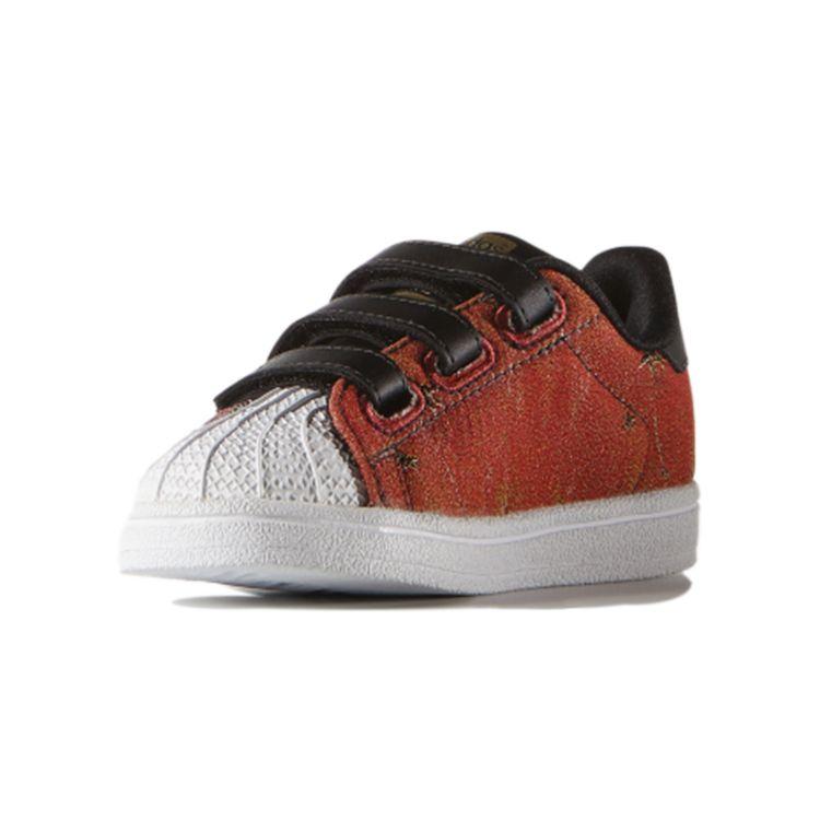Adidas Star Wars X Originals Superstar Zapatillas de Caminar Cómodas Transpirables de Caña Baja Zapatos de Bebé B24727