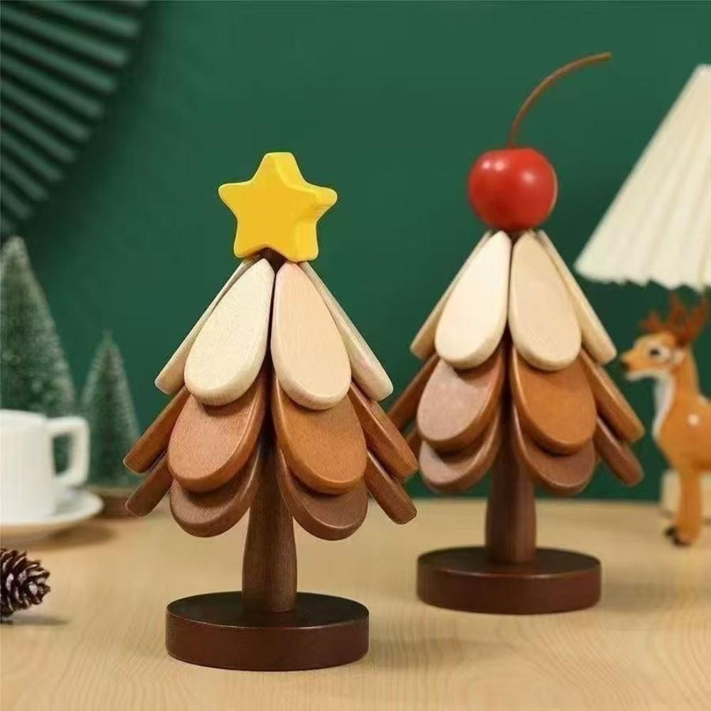 Decorative Wooden Trivets Anti Scald Tree Shape Insulation Pad  Dining Table