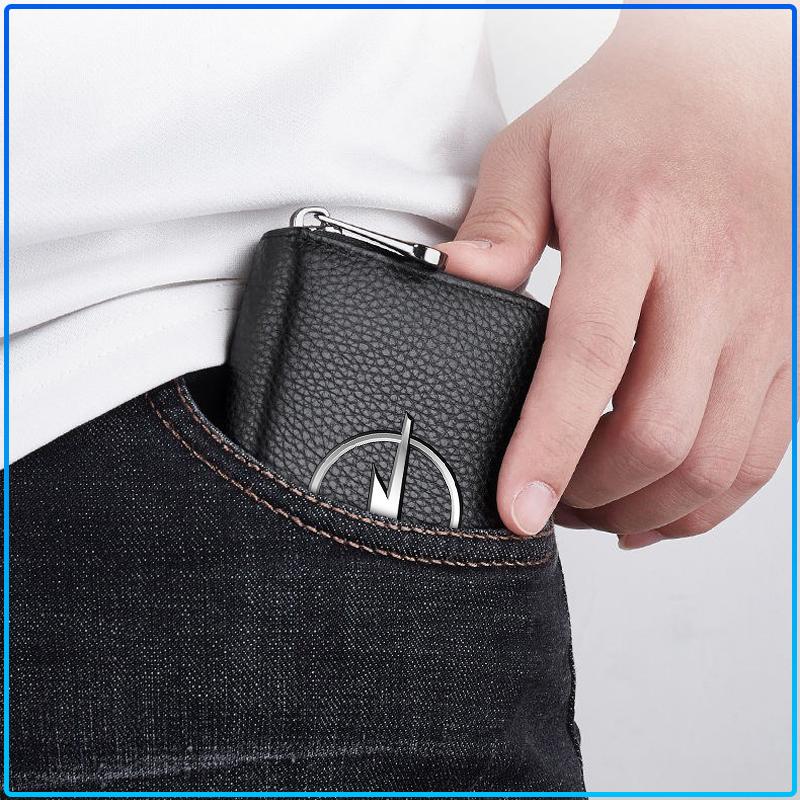 Auto Logo Leather Car Driver License Credit Card Holder Case Wallet For Opel Astra C G H Insignia J K Zafira B Corsa Vectra C Corsa C