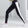 Li Ning Training Series Color Block Stretch Yoga Knitted Fitness Pants Women Bottoms Black AULR074-1