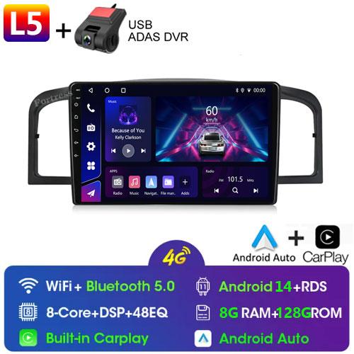 Android 13 For Lifan 620 / Solano Navigation GPS 4G WIFI Car Radio Multimedia Stereo Video Player Carplay Auto 360 Camera QLED