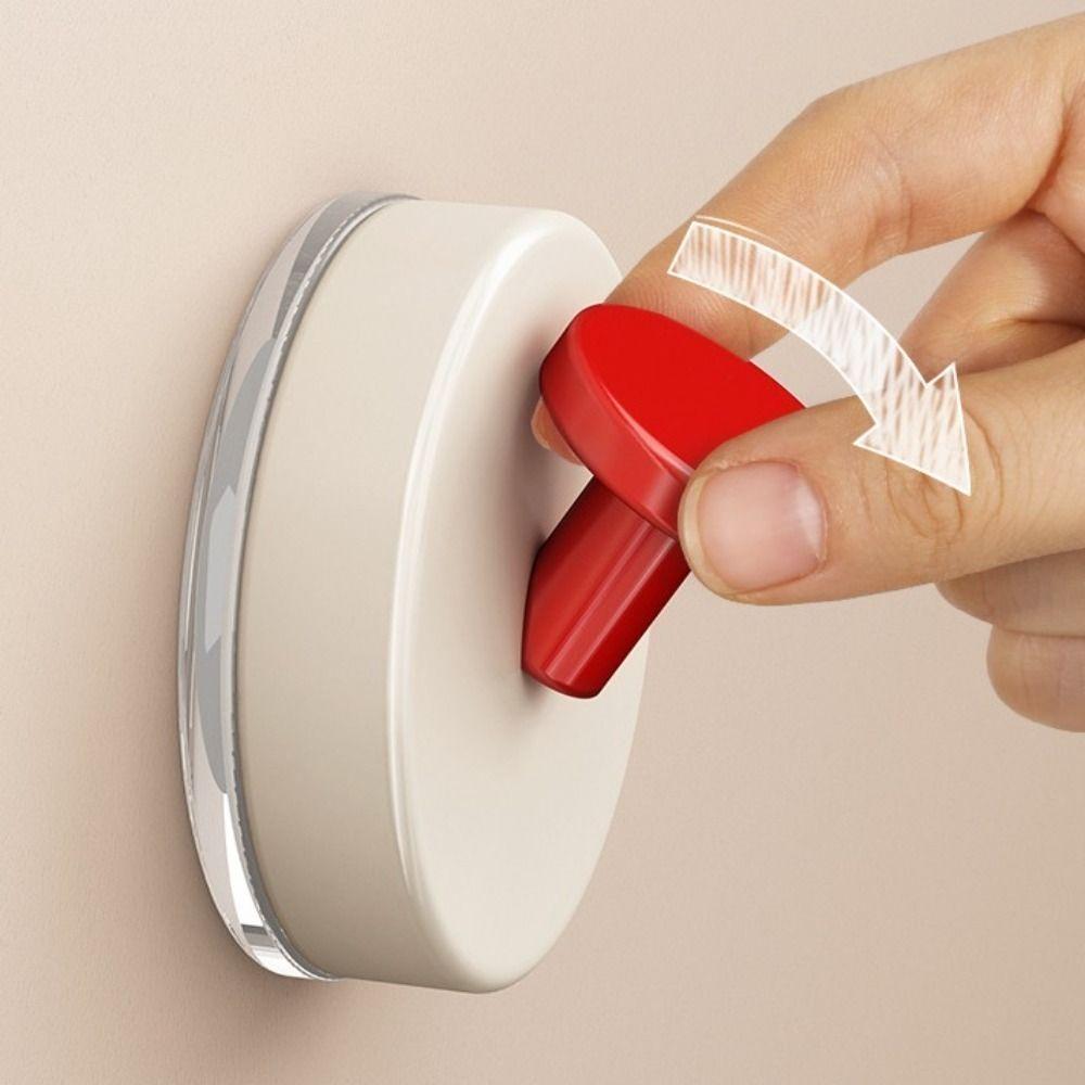 4 PCS Vacuum Suction Cup Hook Punch-free Door Hooks Waterproof Wall Hanger  Toilet