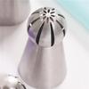 7pcs Russian Spherical Ball Stainless Steel Icing Piping Nozzle Pastry Tips Fondant Cupcake Baking T