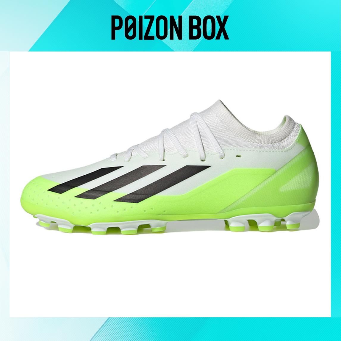 

бутсы adidas Crazyflight X3 Artificial White Solar Green Grass Boots IG7651