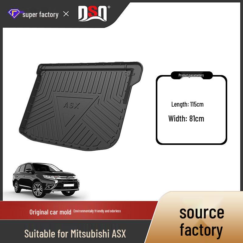 Mitsubishi ASX, Lancer, Eclipse Cross, Pajero V93/V97 Waterproof TPE Trunk Mat