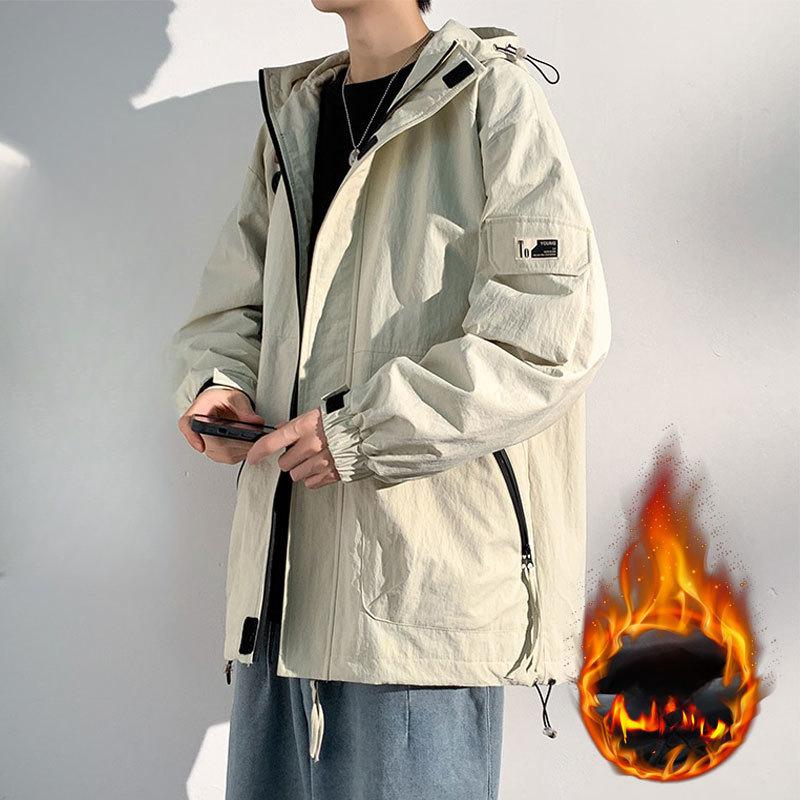 Jackets for Men In Spring and Autumn, Trendy, Versatile and Handsome Japanese Casual Jackets, Large Size Loose and Fat Men's Jackets