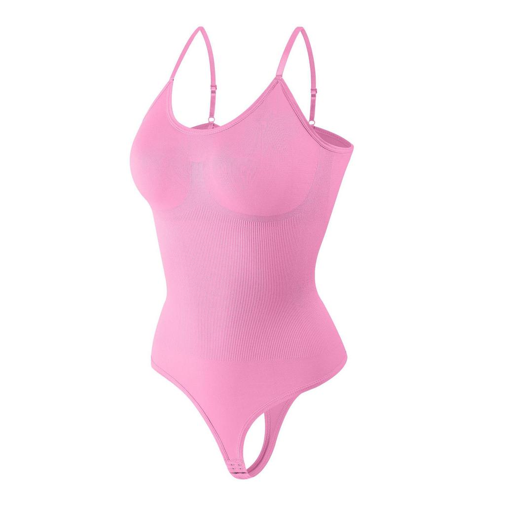 Damen Bodyformer nach der Geburt Taillenformer Tanga mit Spaghettiträgern