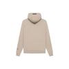 Fear of God Essentials Reflective Logo Pullover Hoodie Fleece-Lined Loose Fit Unisex Sweatshirt Brown FOG-FW21-159