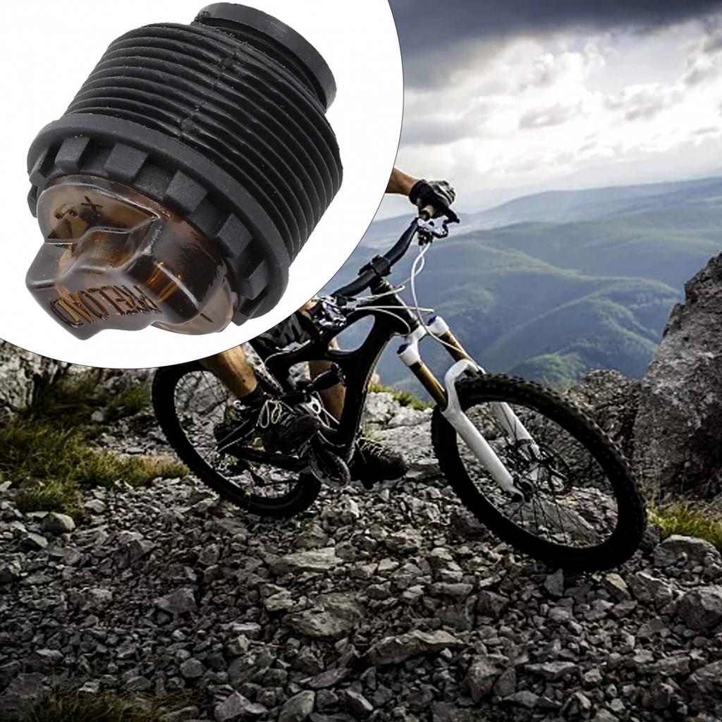 Upgrade your bicycle's suspension system with this reliable adjustment knob