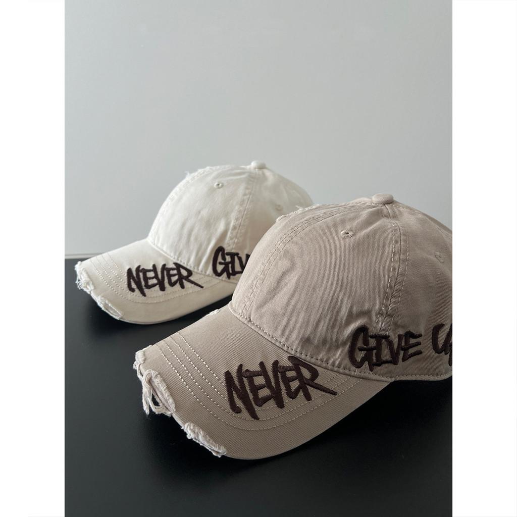 Classic Denim Baseball Cap With Embroidered Letters For Casual Summer Style