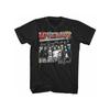1986 Men's T-shirt -with Band Photos and Colorful Text Design Suitable for Casual Music Enthusiasts of All Seasons _ Retro Style
