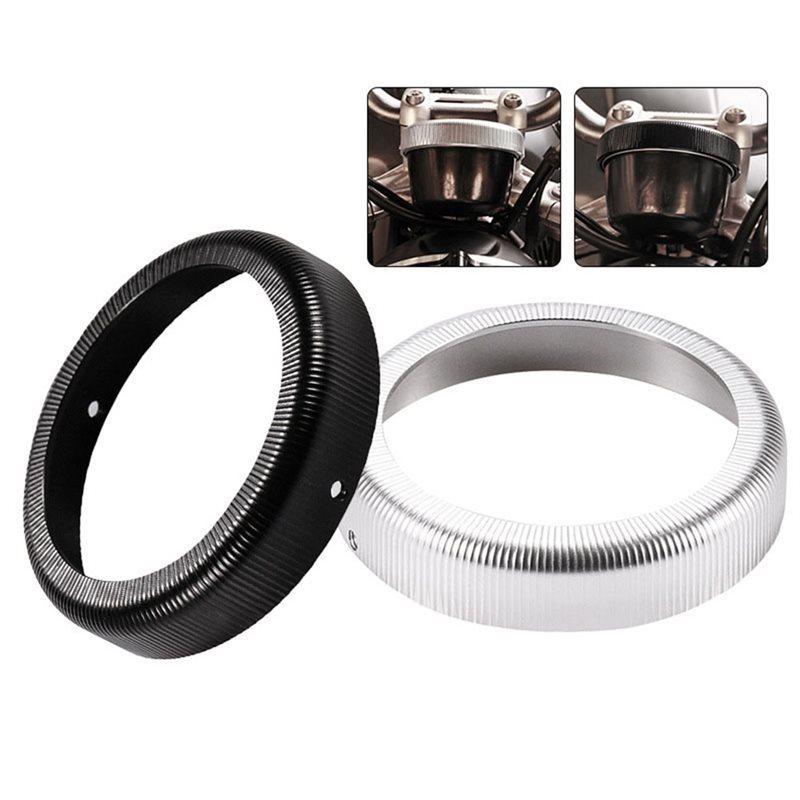 Trim Cover For CNC Motorcycle Speedometer Bezel Gauge Ring Tachometer For BMW R Ninet Pure Scrambler Urban 2017-21 Silver