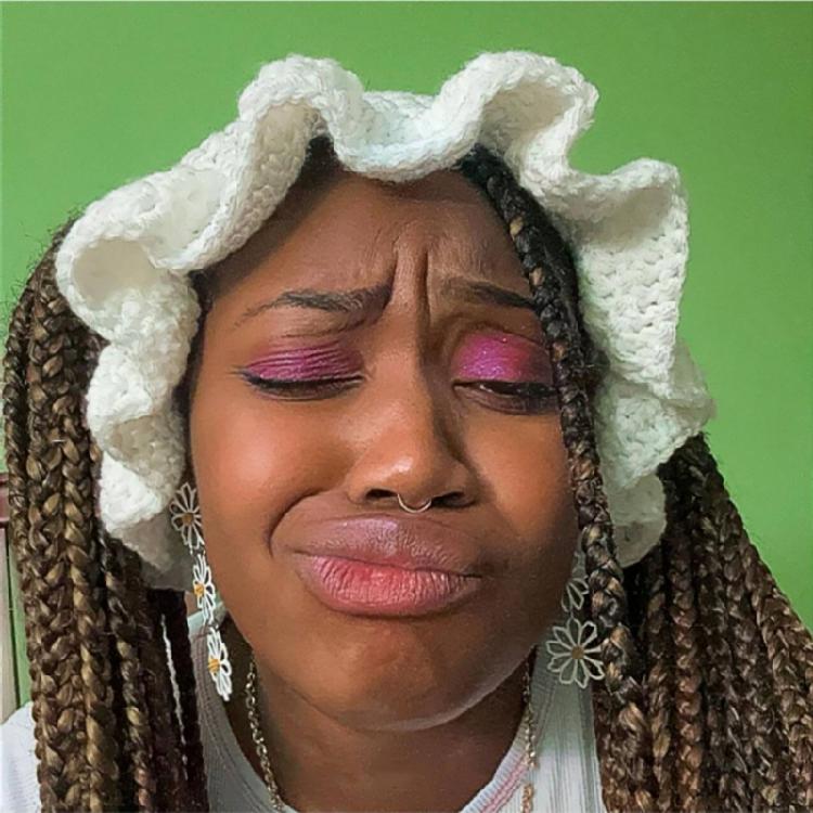 Woman Crochet Bucket Hat Ladies Outdoor Sports Fisherman Hat for Teen Breathable