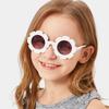 Cute Colorful Flower Shape Sun Glasses Boy Girl Exquisite Sweet Decoration Sunglasses Birthday Party Children Eyeglasses