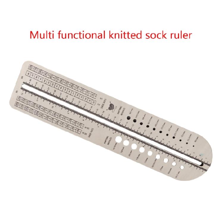 Sock Ruler Weaving Stocking Display Model Sock Blockers Weaving Tool for Knitting