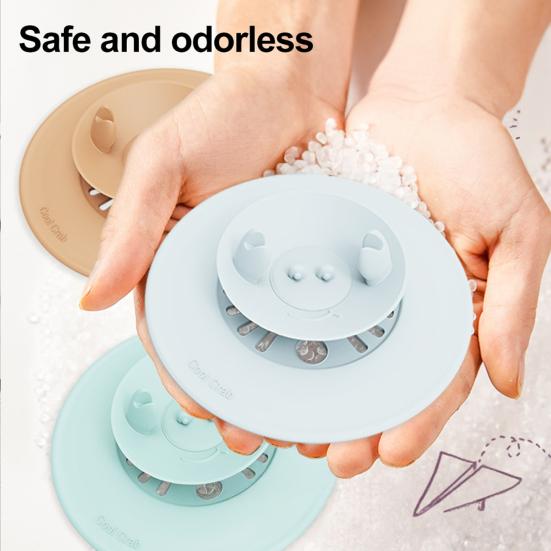 Crab Silicone Cup Covers Heat Resistant Tea Bag Mug Topper Tea Infuser Lid Accessory for Coffee Milk Hot Drinks