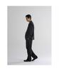 8seconds [Everyday Slacks] Wide Fit Spring Setup Slacks Black