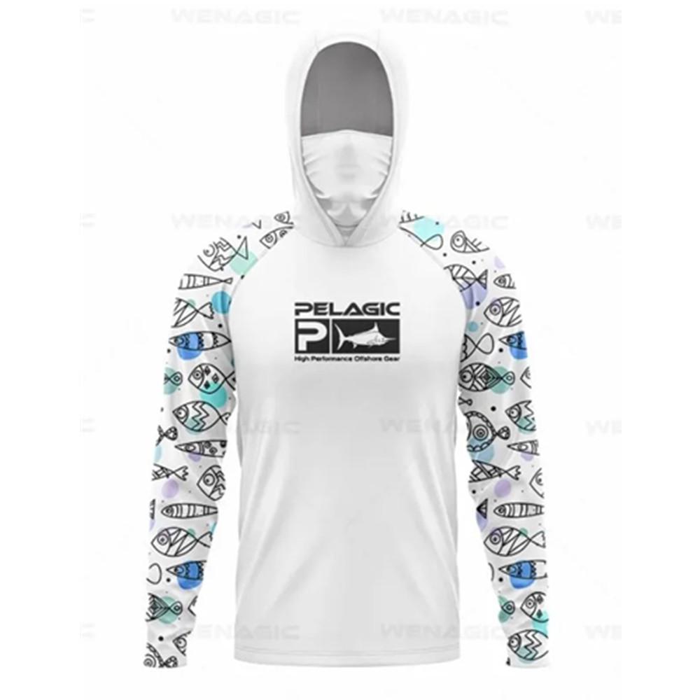 PELA Unisex Sun Protection Fishing Hoodie with Milk Silk Fabric