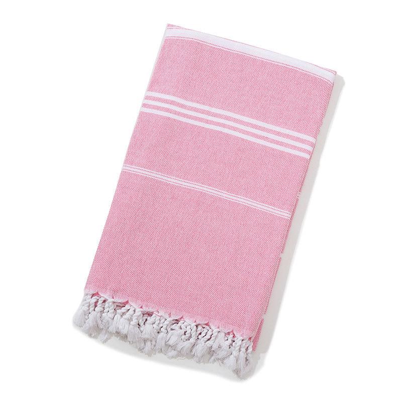 Turecki Ręcznik Plażowy z Frędzlami Ręcznik Kąpielowy dla Dorosłych Nowy Ręcznik Kąpielowy do Pływania Bawełniany Szal