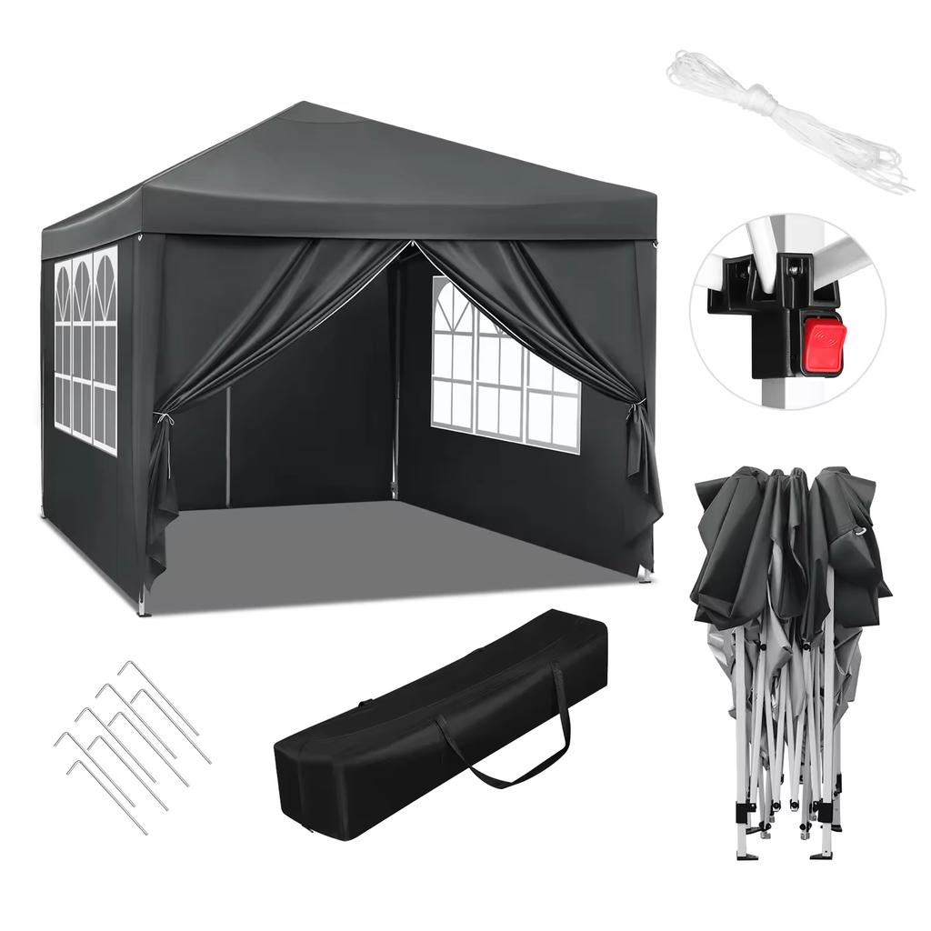 Sturdy Garden Gazebo, Garden Gazebo, Outdoor Roof Protection, for Patio, Wedding, Catering & Events (only with Gazebo)
