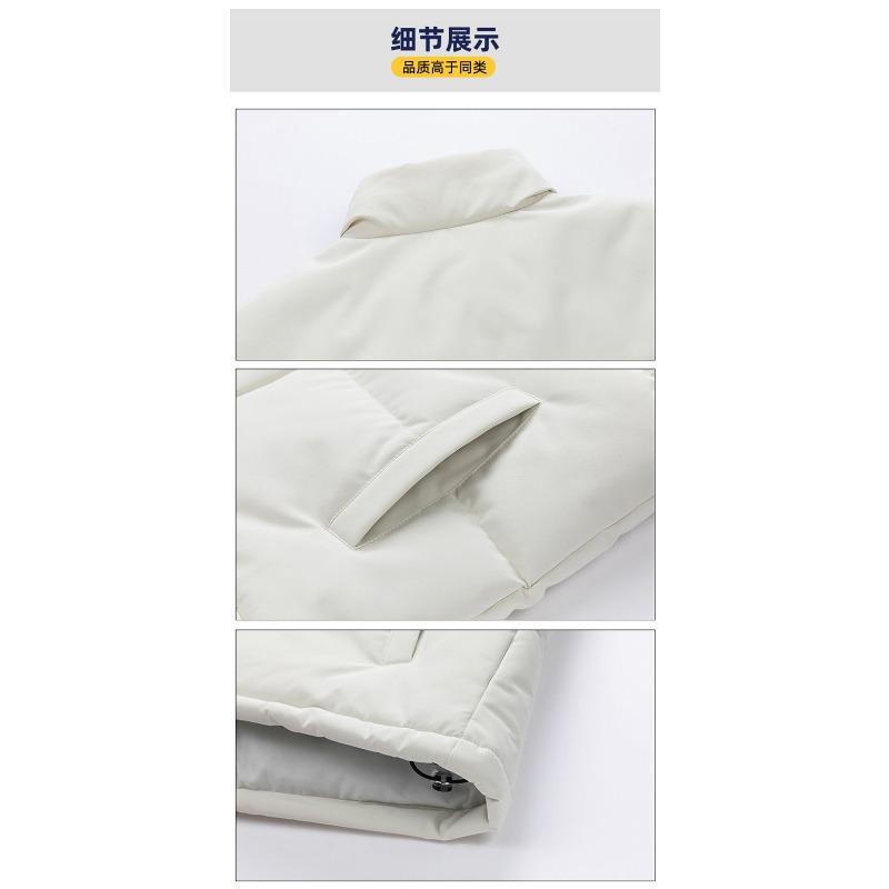 Men S Thick Stand Collar Sleeveless Winter Casual Waistcoat