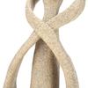 Pískovcová figurka   Socha sochařství páru milenců, Dekorace řemesla, Vintage   pro Domov,  , Pracovnu, 21,5 x 7 x 4,5 cm