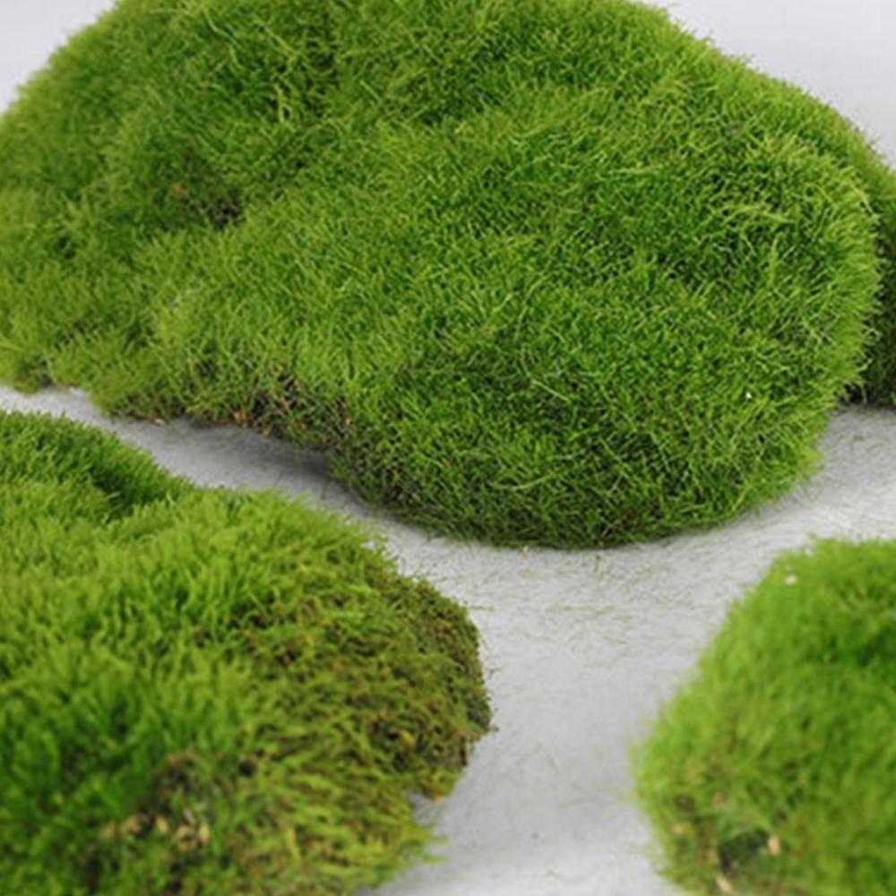 4 шт. реалистичный искусственный мох, камень, сделай сам, флокированный ...