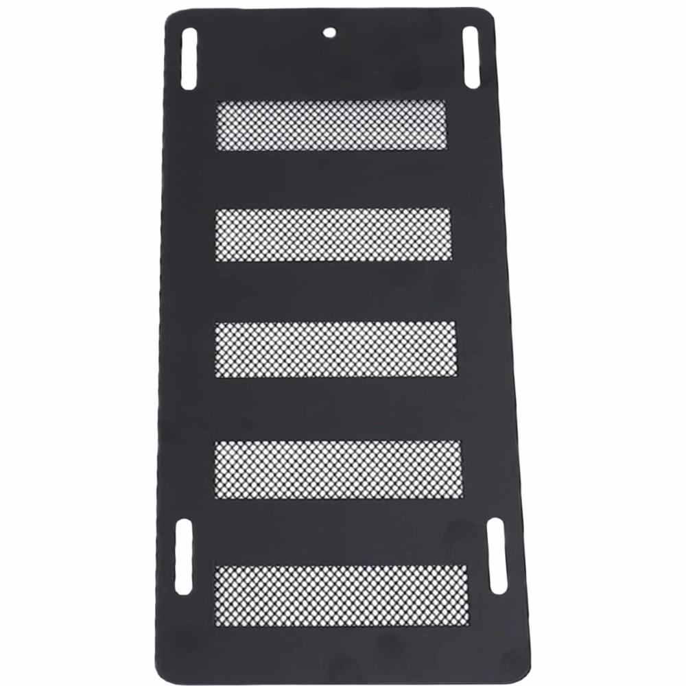 Black Color Foundation Vent Cover 16x6.5 Inch Size Heavy Duty Vent Cover  For Garage