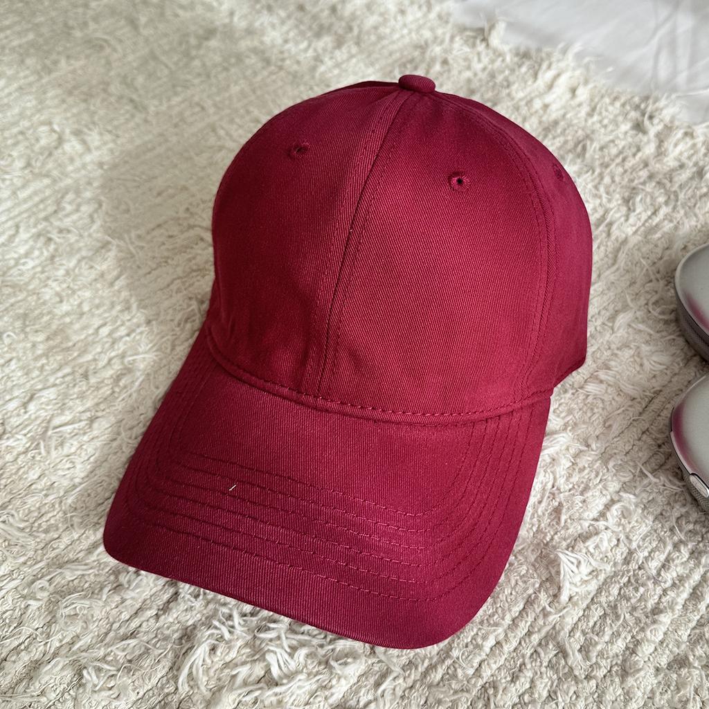 Fashion Hat Korean version soft top light board big head circumference baseball hat new LOGO wide brim deepened hat body cap