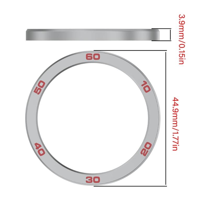 Bezel Rings Screen Protector Smartwatch Frame Cover for CMF Watch 2 Replacement Protector Bumper with Tempered Film