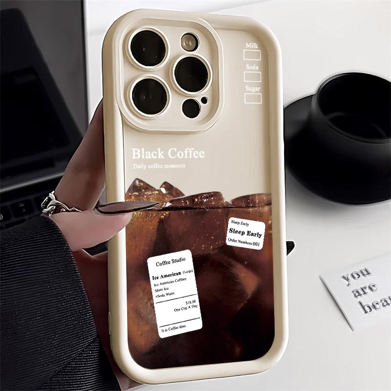 Simple Love Pattern Phone case iPhone 15 Pro Max 11 12 13 16 14 Plus Silicone Shockproof Case Lens protector shell