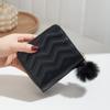 JYL TS Women's Sling Bags  Wallet 027 Card Holder Plush Embroidered Mini Student Bag