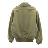 70s 80s Military Flight Jacket 46 Khaki With Liner Men's Used