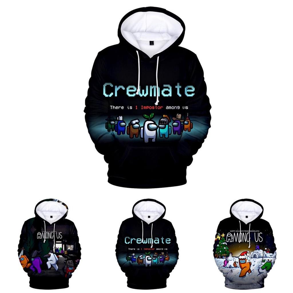 Among Us Unisex Hoodie Sweatshirt For Casual And Sports Activities