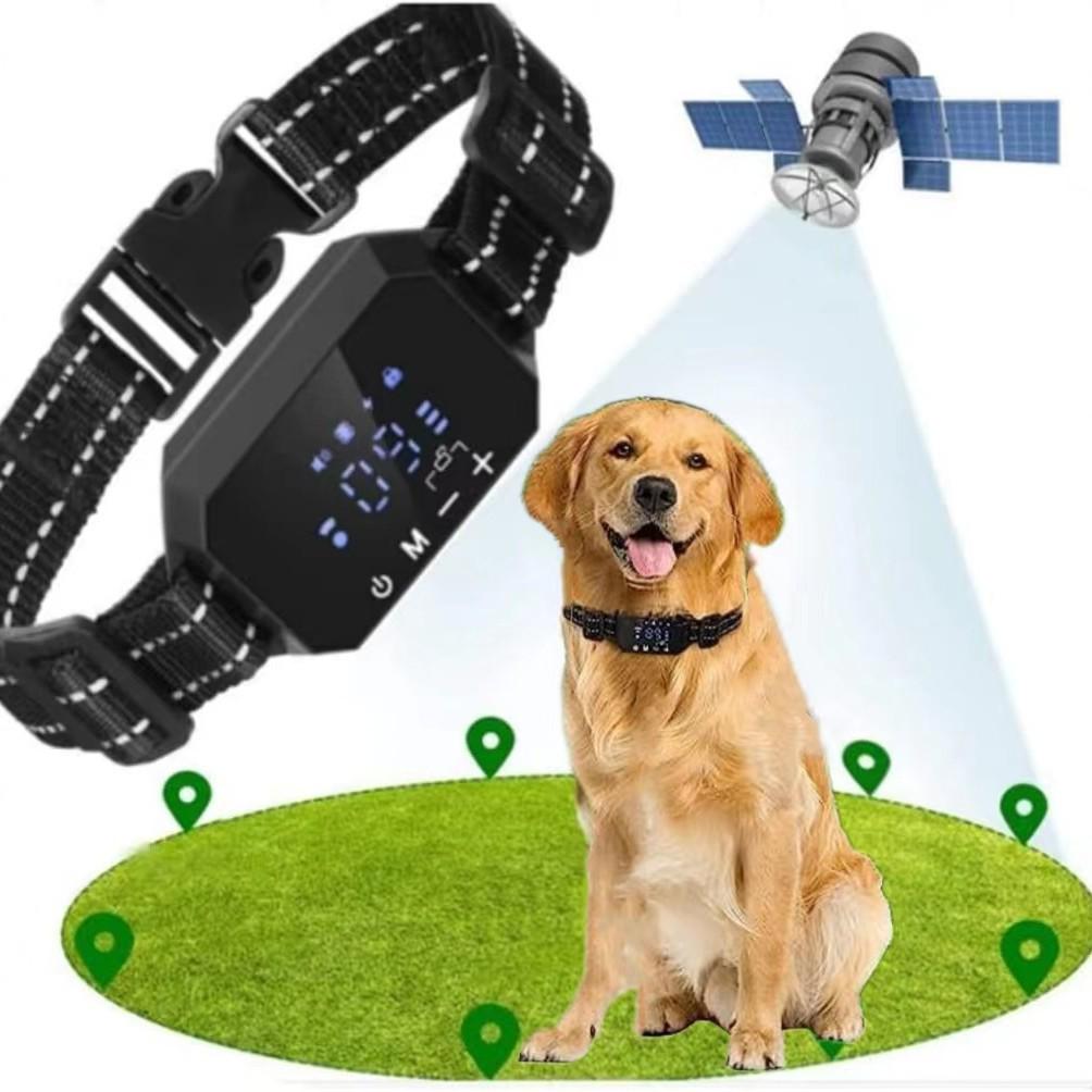"Pet Supplies Wireless GPS Dog Training & Anti-Bark Device - Smart, Waterproof, Outdoor".
