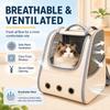Pet Backpack Large Capacity Out of the Portable Shoulders Cat Bag Pet Backpack Cat and Dog Out of the Travel Carrying Bag