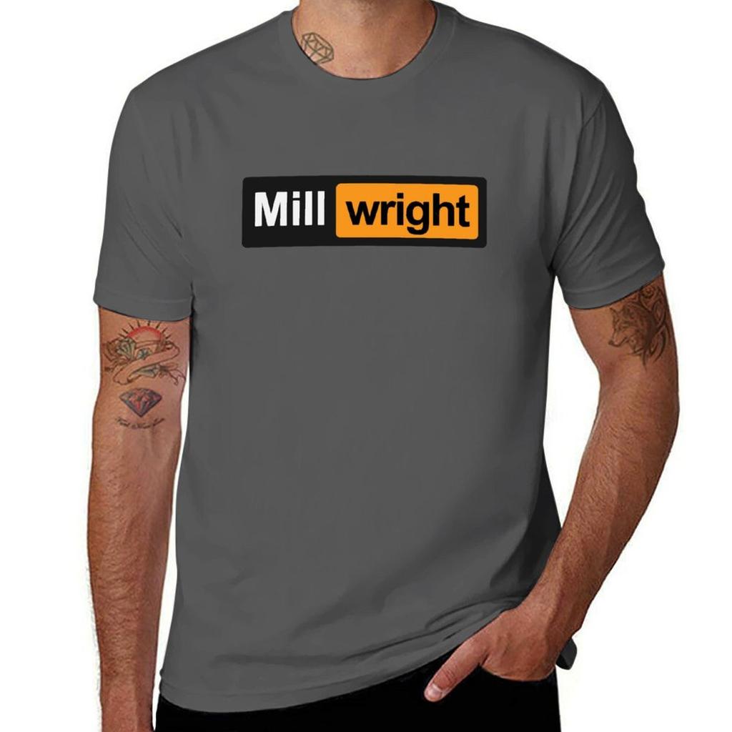 Millwright Tshirt Trendy Casual Short Sleeve Shirt