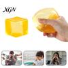 Anxiety Relief Sugar Ball Clear Cube Squeeze Toy Stress Sensory Portable Soft Stretchy Ice Pinch Party Favors