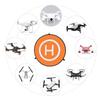 Portable Foldable Drone Landing Pad with Coordinates, 75cm/55cm for Outdoor Use