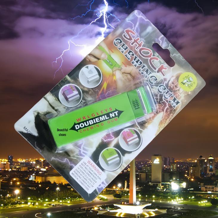 Second Gen Electric Shock Chewing Gum Prank - April Fools' Day Gag Toy
