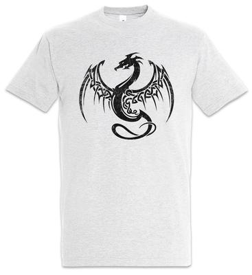 Celtic Dragon I Men's T-Shirt Celtic Knot Celtic Cross Cross Runes Celts