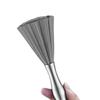 Stainless Steel Long-Handle Kitchen Brush for Dishwashing and Cleaning