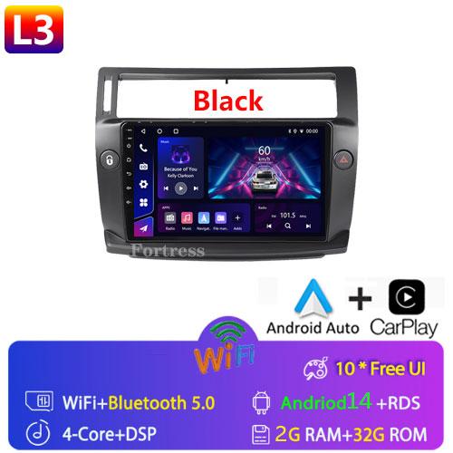 

Android 14 Автомобильное радио для Citroen C4 C-Triomphe C-Quatre 2004-2009 Мультимедийный видеоплеер Навигация GPS Carplay 4G QLED экран