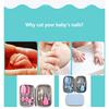 Professional Wear-resistant Newborn Nail Kit Grooming Brush Waterproof Shockproof Scissor Multifunction Kids Toiletries Set